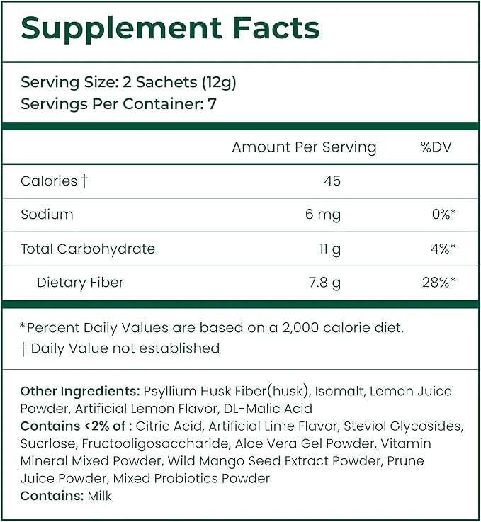 Newty Psyllium husk fiber 30 Pack