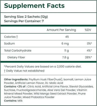 Newty Psyllium husk fiber 30 Pack