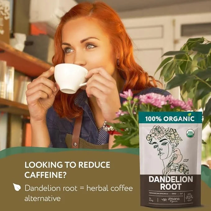 Super Value Pack 10 LB - Organic Dandelion Root Tea - Liver, Digestion, Gut Health - Herbal Coffee Alternative - Product I...