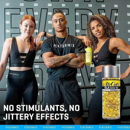 Ab Cuts CLA Belly Fat Formula 80 Easy-to-Swallow 3 Fish
