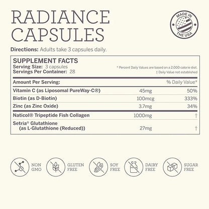 SUPERMOOD Radiance Collagen Supplements 84 Pills