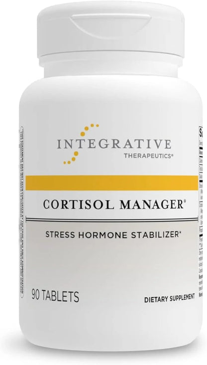 Integrative Therapeutics - Cortisol Manager - Supplement with Ashwagandha and L-Theanine - Supports Relaxation & Calm* - 9...