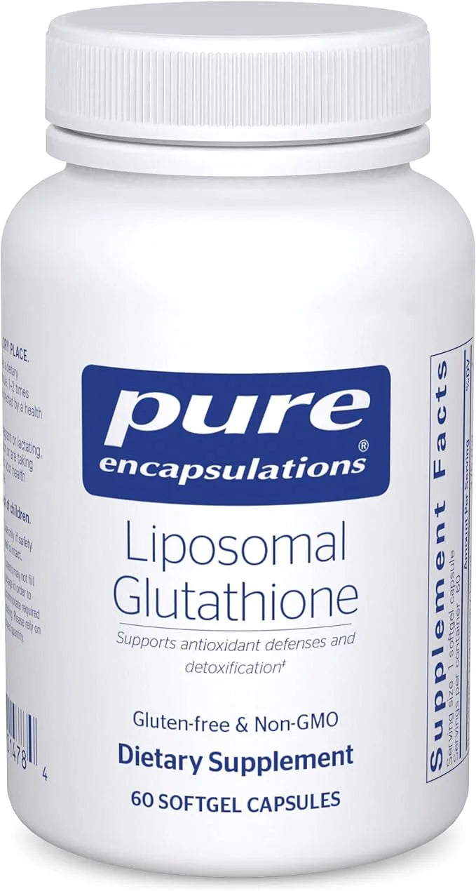 Pure Encapsulations Liposomal Glutathione 60 Softgel
