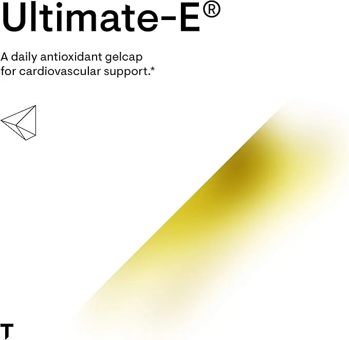 THORNE Ultimate-E - Contains All of The Natural Forms of Vitamin E - 60 Gelcaps - Product Image