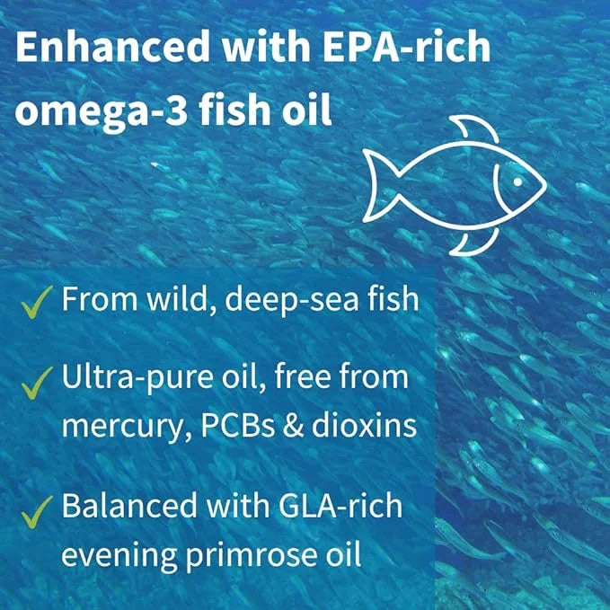 Omegaflex Glucosamine with High Strength Fish Omega-3 & 6, 70% 70% Concentration 60 Softgels