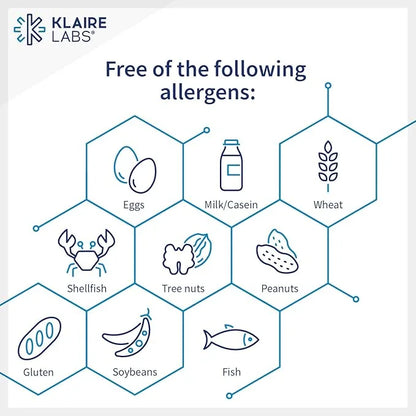Klaire Labs Coenzyme Q10-60 Milligrams CoQ10 (60 Vegetarian
