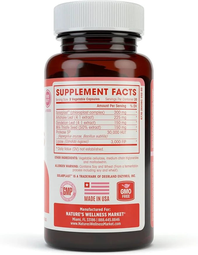 Active Liver Cleanse & Detox Supplement 60 Capsule