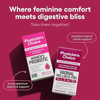 Physician's Choice Probiotics for Women 50 Billion 6 Unique 30 CT