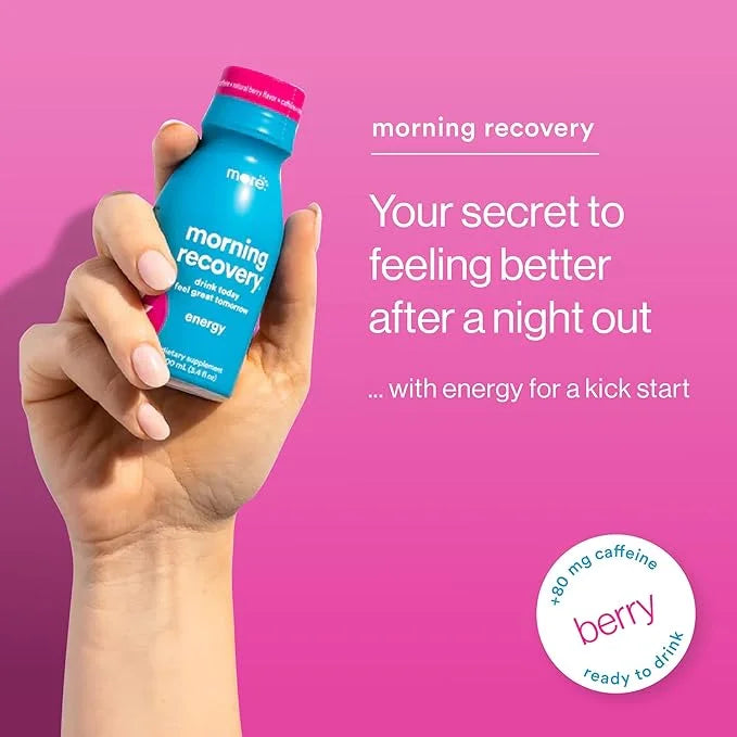 Morning Recovery, Electrolyte with Energy, Milk Thistle Drink Proprietary Formulation to Hydrate While Drinking for Mornin...