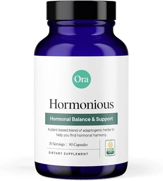Ora Organic Natural Hormone Balance Supplement 90 Capsules