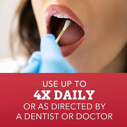 Orajel 2X Medicated Toothache & Mouth Sores Liquid, 0.45 Fl Oz - Product Image
