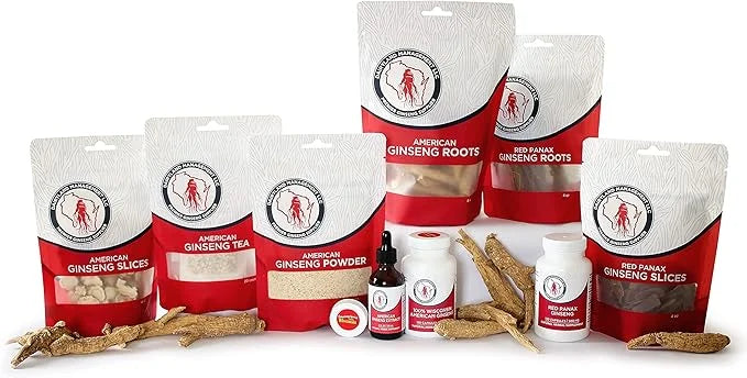 Red Panax Ginseng Powder with Natural (4 oz)- (1 Pack)