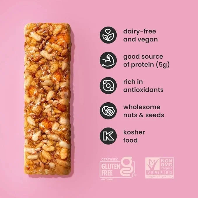 Orchard Bars Non-GMO Fruit & Nut Bars, Mango Papaya Almond, 1.4 Oz, Pack of 12 - Product Image