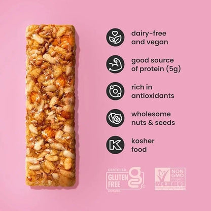 Orchard Bars Non-GMO Fruit & Nut Bars, Mango Papaya Almond, 1.4 Oz, Pack of 12 - Product Image