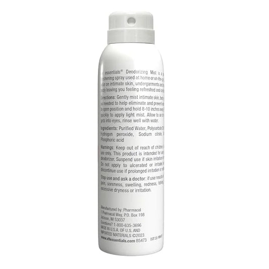 vH essentials Feminine Spray, Intimate Deodorizing 3 floz.