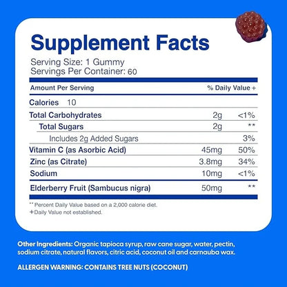 Feel Great Kids Elderberry Gummies 60 Day