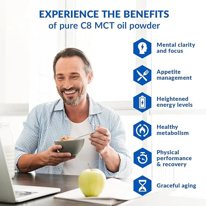 BioTrust Keto Elevate – C8 MCT Oil Powder – Ketogenic MCT Coffee Creamer, Keto Coffee Creamer – Clean Energy, Mental Focus...