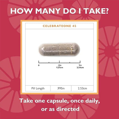 Celebrate Vitamins CelebrateONE 45, 45mg Iron (90 Capsules)