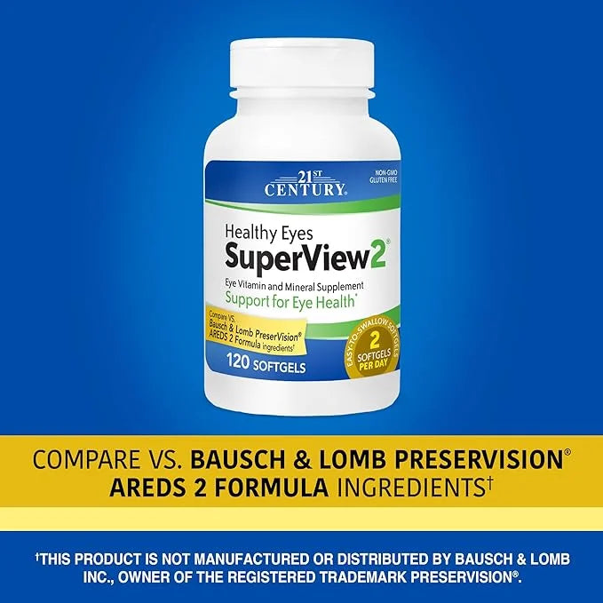 21st Century Healthy Eyes SuperView 2 120 Count