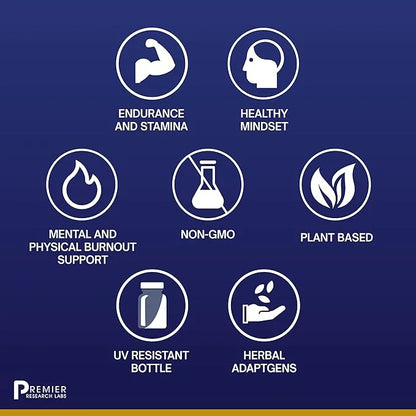 Premier Research Labs Adaptogen-R3: Adaptogen Supplements, 90 Vegetarian