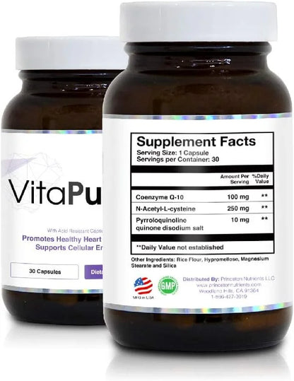 Princeton Nutrients™ VitaPulse™ CoQ10 Vitamin Blend, 30 Count