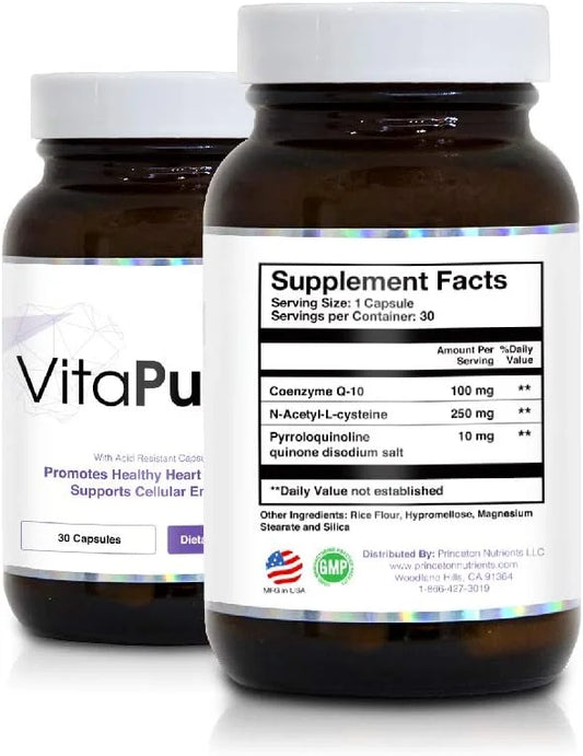Princeton Nutrients™ VitaPulse™ CoQ10 Vitamin Blend, 30 Count