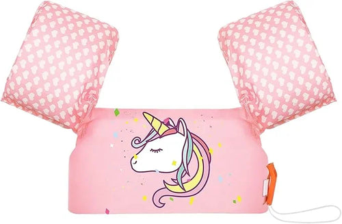 Moko Toddler Swim Vest for Kids, 20-50 lbs/22-66 lbs Clearance Swim Arm Band Cartoon Swimming Wings Pool Float Vests Sleev...