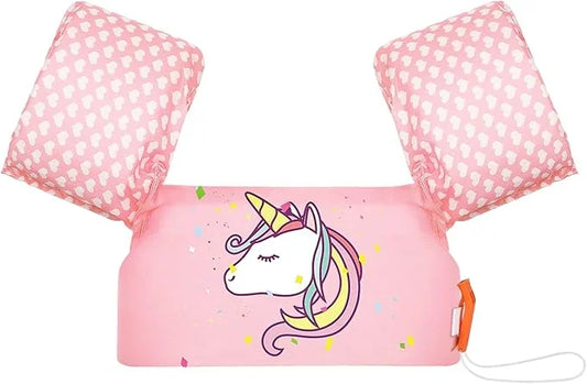 Moko Toddler Swim Vest for Kids, 20-50 lbs/22-66 lbs Clearance Swim Arm Band Cartoon Swimming Wings Pool Float Vests Sleev...