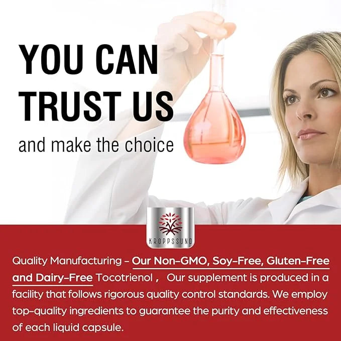 Tocotrienol Supplement Full Spectrum, Cutting-edge Fusion 800mg,Powerful Antioxidant,Cardiovascular,Highest -120 Liquid-Fi...