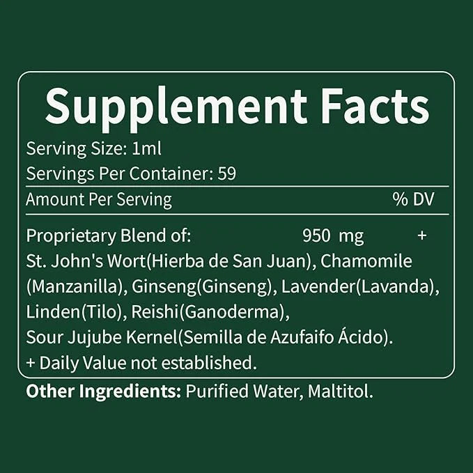 St. John's Wort Mood Support Drops, 2oz