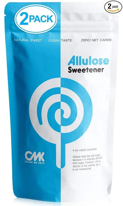 𝗪𝗜𝗡𝗡𝗘𝗥 – 𝗕𝗘𝗦𝗧 𝗔𝗟𝗟𝗨𝗟𝗢𝗦𝗘, 𝟮 𝗣𝗔𝗖𝗞 Keto Sugar Alternative, Zero Net Carb, Low Calorie Allulose Sweetener, Made in USA, ZERO Er...