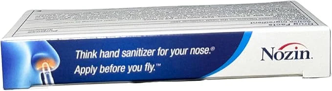 Nozin® Nasal Sanitizer® Antiseptic Popswab® Ampules 10ct Pack 99.99% of 62%