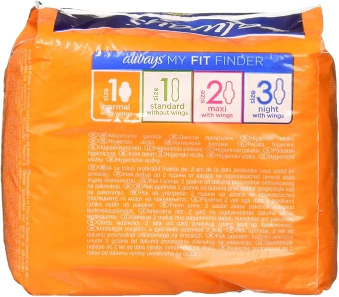 Always Classic Clean Feel Protection 10