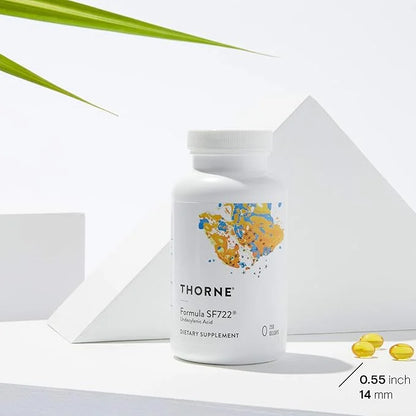 THORNE Undecylenic Acid (Formerly Formula SF722) - 250 mg of Undecylenic Acid - for a Healthy Balance of Gut & Vaginal Flo...