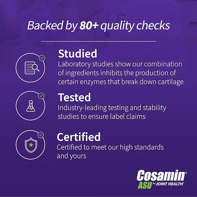 Nutramax Cosamin® ASU Joint Health Supplement 180 Capsules