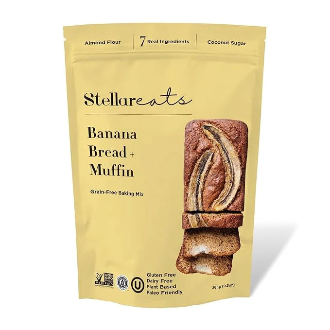 Stellar Eats Grain-Free Baking Mix | Gluten-Free, Dairy-Free, Plant-Based | Fluffy, Moist, & Naturally Sweet | Sweetened w...