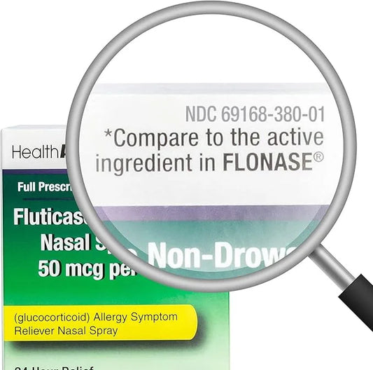 HealthA2Z Fluticasone Propionate Nasal Sprays, 24 Relief,120 Sprays, 0.54 fl