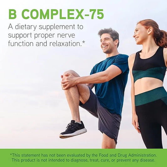 DAVINCI Labs B Complex-75 B6, B12, B12, Biotin, 60 Capsules