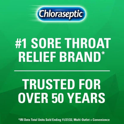 Chloraseptic Sore Throat Spray, Menthol, 6 2)