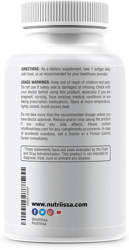 CoQ10 1000mg - High Dose for: