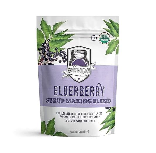 Fermentaholics | USDA Organic Dried Elderberry