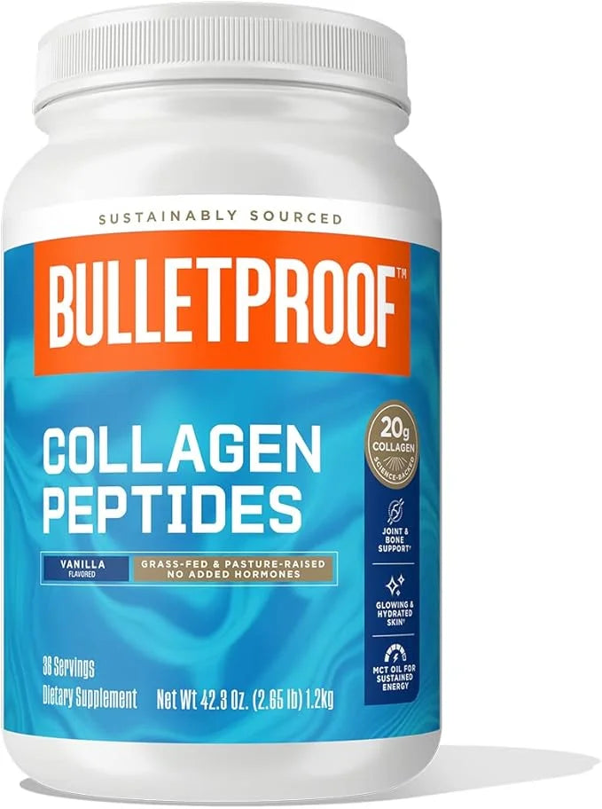 Bulletproof Vanilla Collagen Protein Powder 19g Protein, 42.3 Oz,
