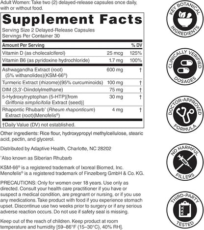 Nugenix for Women Balance - Hormone Balance for Women, Boost Energy, Improve Focus & Mental Clarity, Restore Hormonal Harm...