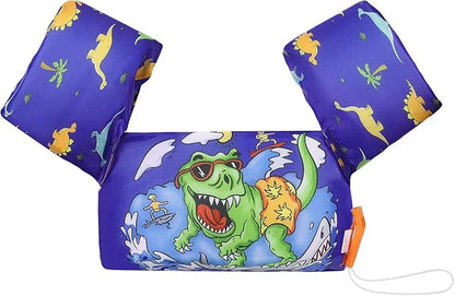 Moko Toddler Swim Vest for Kids, 20-50 lbs/22-66 lbs Clearance Swim Arm Band Cartoon Swimming Wings Pool Float Vests Sleev...