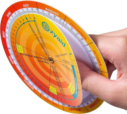 Pregnancy Wheel (Pack of 6), Due