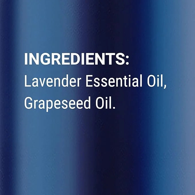 Lavender Essential Oil Roll-On 10 ml - Pure, Natural & Prediluted Oil Blend Roller for Calmness, Relaxation & Skin Care - ...
