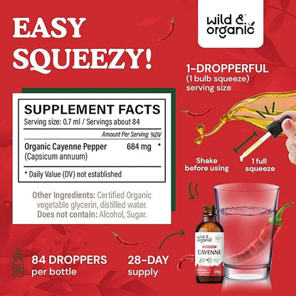 Cayenne Pepper Supplements 2 fl