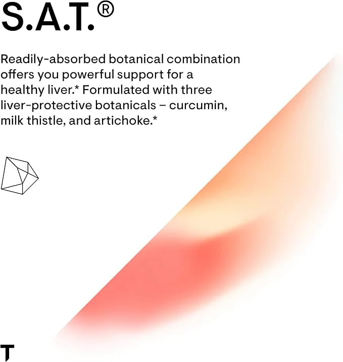 THORNE S.A.T. - Silymarin, Artichoke, and 60 Capsules