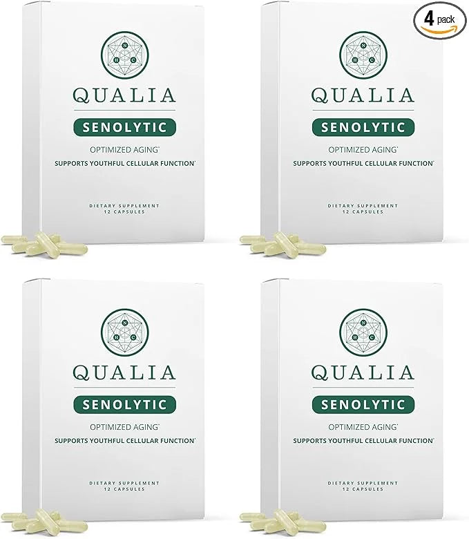 Qualia Senolytic | The Ultimate Formula for Enhanced Cell Repair and Rejuvenation. 2-Day Aging & Longevity Support Regimen...