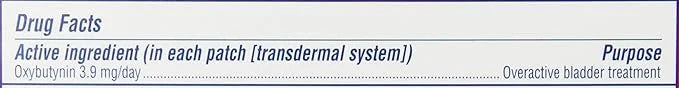 Oxytrol for Women Overactive Bladder Transdermal 8 Count